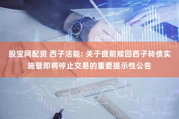 股宝网配资 西子洁能: 关于提前赎回西子转债实施暨即将停止交易的重要提示性公告