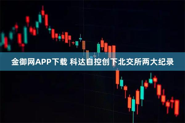 金御网APP下载 科达自控创下北交所两大纪录