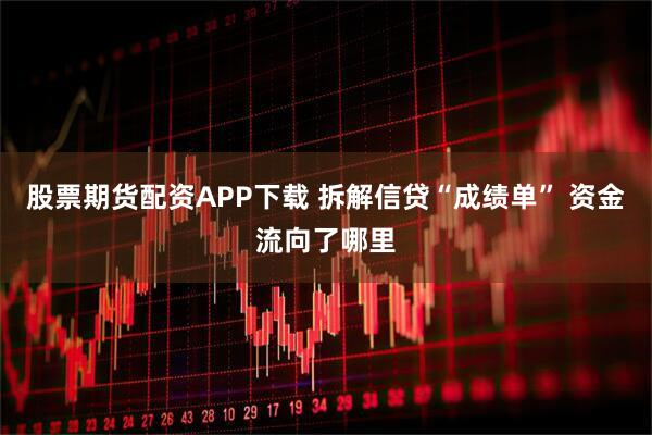 股票期货配资APP下载 拆解信贷“成绩单” 资金流向了哪里